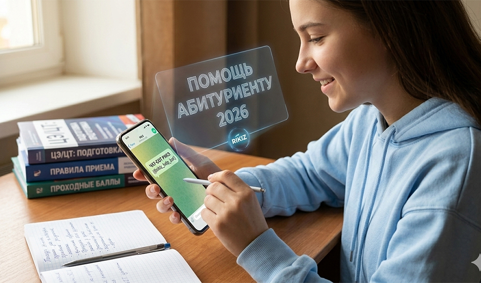 РИКЗ запустил чат-бот для абитуриентов в Telegram